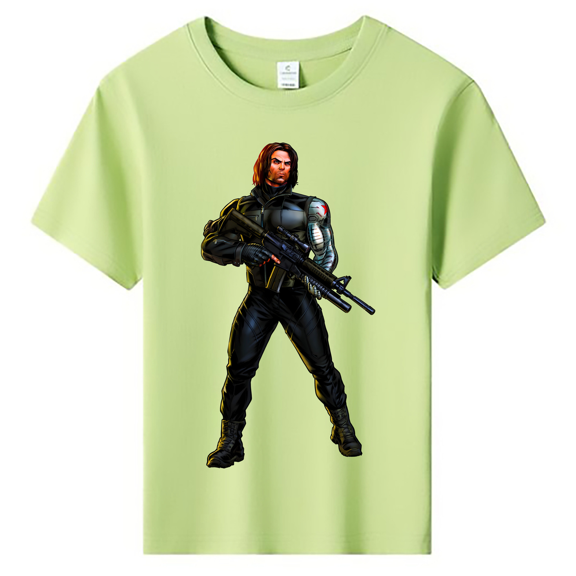 （画像用） アベンジャーズ The Avengers 綿100％キッズTシャツ（フロントプリント）